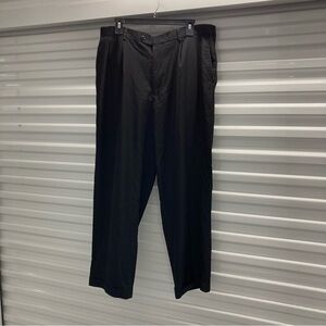 Perry Ellis Men's Black Dress Pants